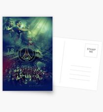 Illustration PSG Art Postcards