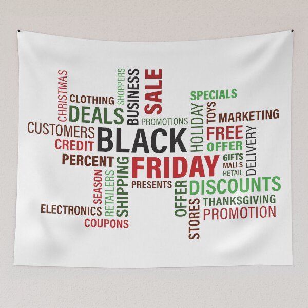 Item preview, What happens on Black Friday at a galance? designed and sold by Printoweb.