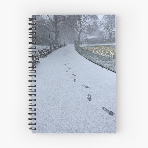 Item preview, Footsteps in the snow designed and sold by CreatedBri.