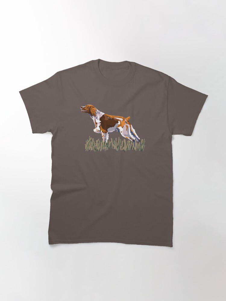 brittany dog shirt