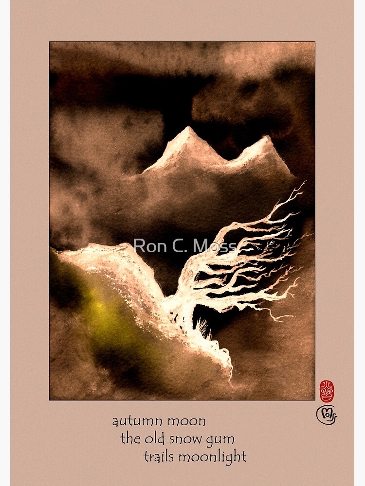 Autumn Moon by ronmoss