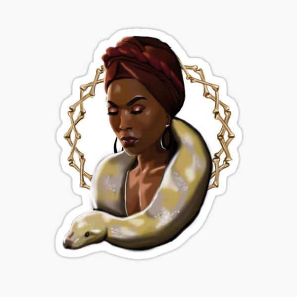 Aperçu de l'œuvre Marie Laveau créée et vendue par mmartinez-art.