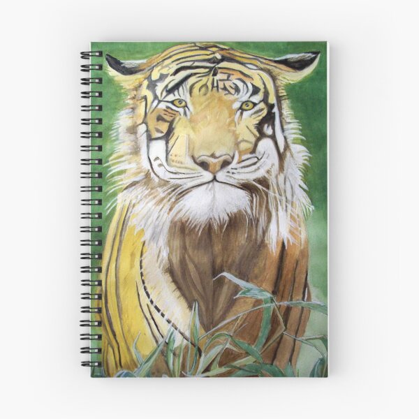 Artikelvorschau, Khan Siberian Tiger watercolour painting  entworfen und verkauft von coolart.