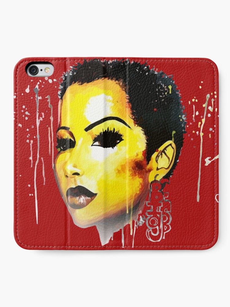 Big Chop Journey Tshirt Afro Hair Natural Hair Iphone Wallet By