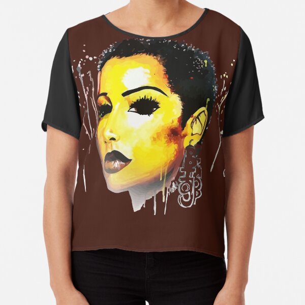 BIG Chop Journey Tshirt Afro Hair Natural Hair Chiffon Top