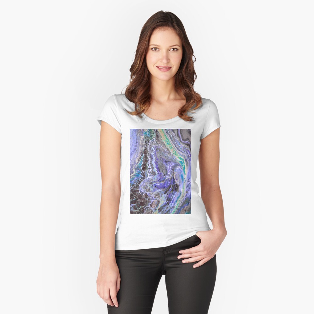 Item preview, Fitted Scoop T-Shirt designed and sold by KimHebblewhite.