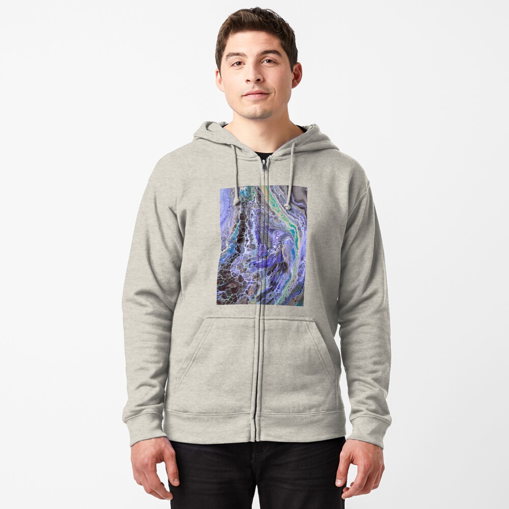 Item preview, Zipped Hoodie designed and sold by KimHebblewhite.