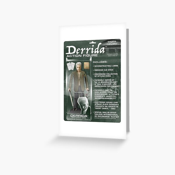 Item preview, Derrida Action Figure designed and sold by GiantsOfThought.