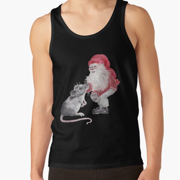 Gnome and mouse - Christmas Tank Top