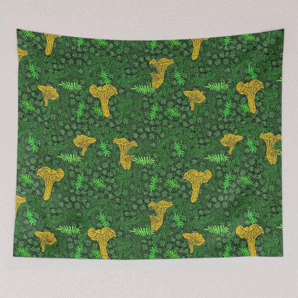 Item preview, Edgy Chanterelle Moss designed and sold by onemandalaaday.