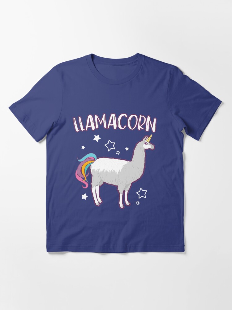 llamacorn t shirt