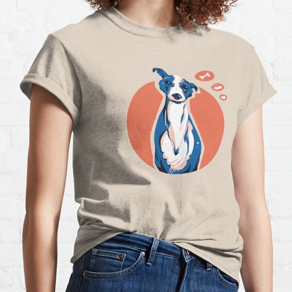 chien bleu T-shirt classique