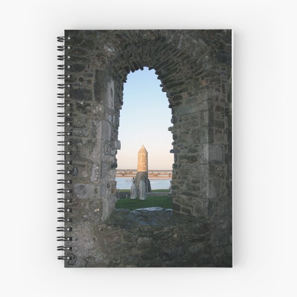 Item preview, Clonmacnoise round tower view designed and sold by John Quinn.