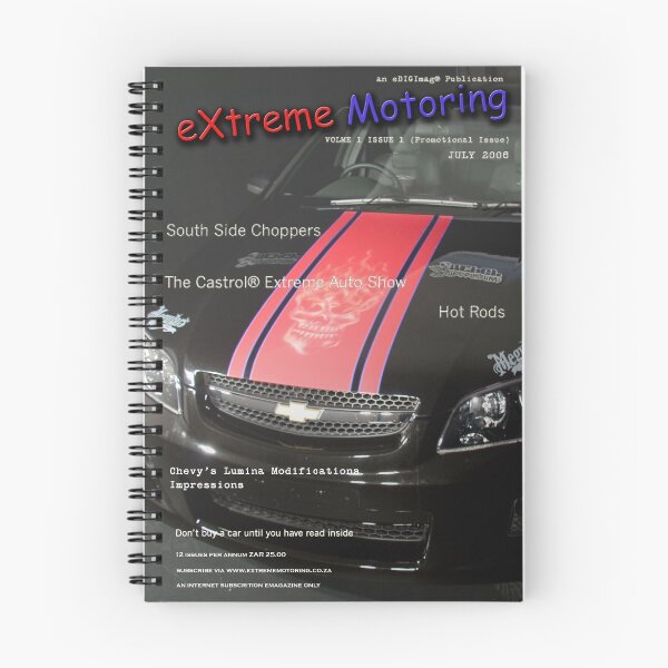 Item preview, eXtreme Motoring© Initial Cover - Draft designed and sold by Paul Lindenberg.