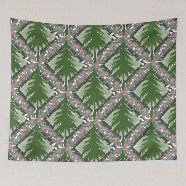 Item preview, Dark Green Tree pattern art lover  designed and sold by hutofdesigns.