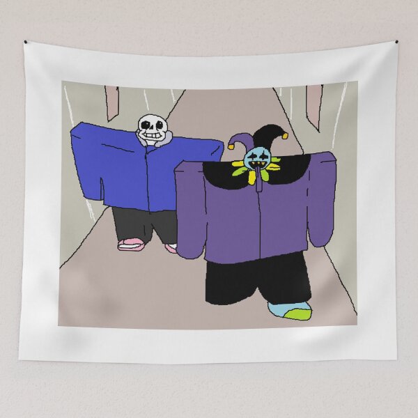 Item preview, Sans and Jevil designed and sold by BoomerUSA.