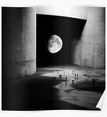 Zum Mond Poster