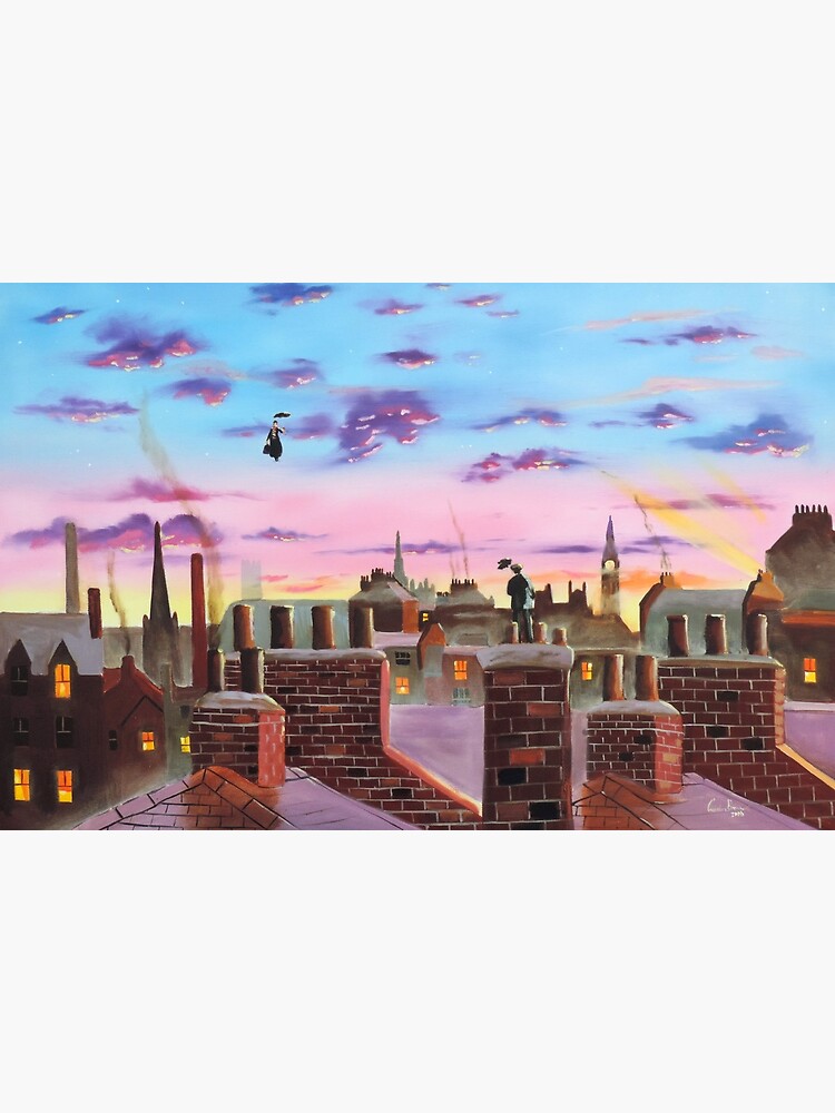Mary Poppins and Bert by gordonbruce