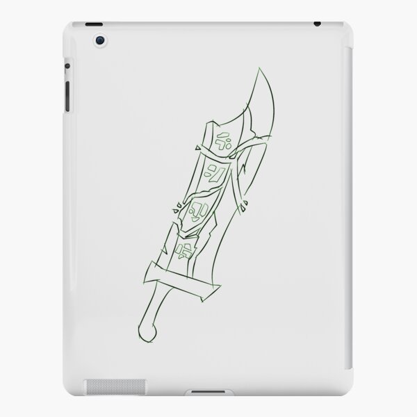 iPod Touch 4 Case White League of Legends Dragonblade Riven