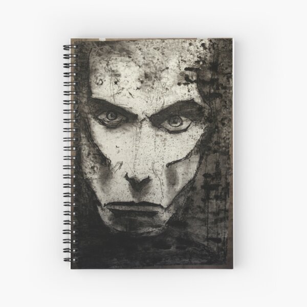 portrait of j osterburg Spiral Notebook