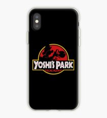 Yoshi's Park with baby Mario iPhone Case