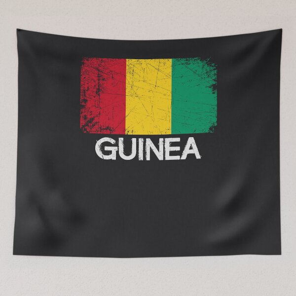Item preview, Guinean Flag Design | Vintage Made In Guinea Gift designed and sold by melsens.