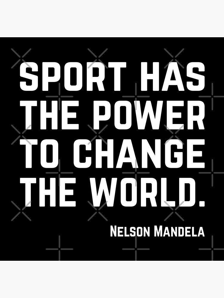 Sport has the power to change the world. by PlantVictorious