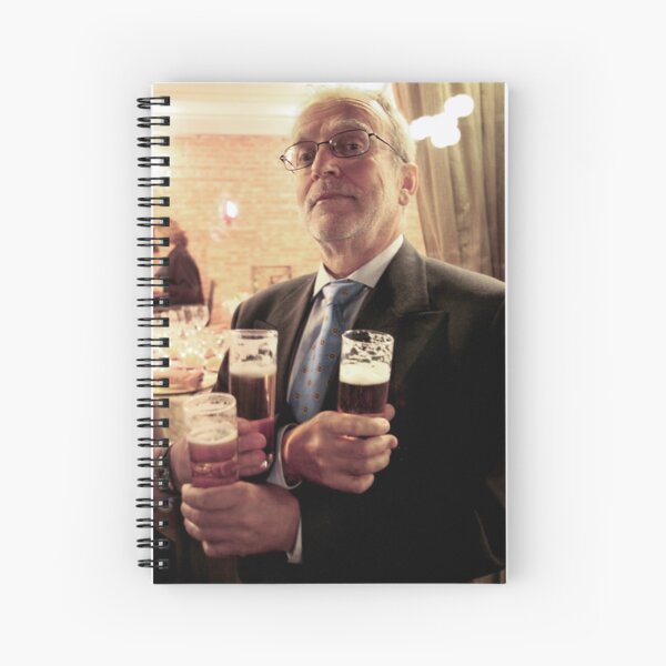 3 Beers Bob Spiral Notebook