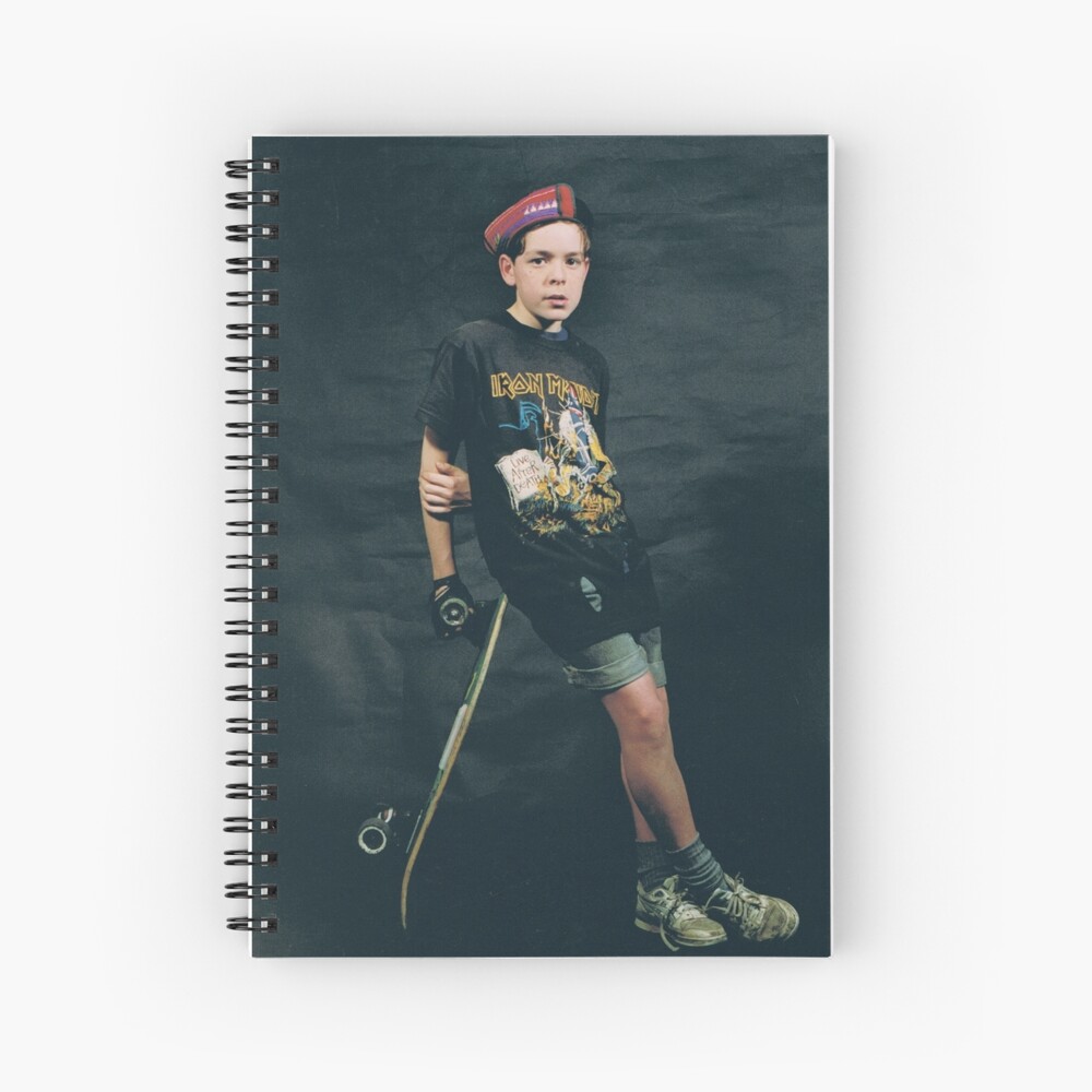 Barry and his Board 1991 Spiral Notebook