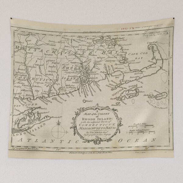 Item preview, Vintage Map of Cape Cod & Rhode Island (1778) designed and sold by BravuraMedia.