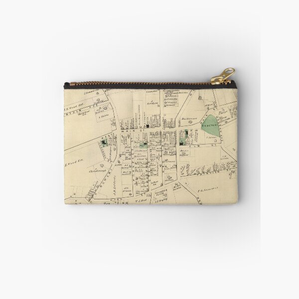 Item preview, Vintage Map of Huntington NY (1873) designed and sold by BravuraMedia.