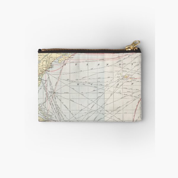 Item preview, Vintage Map of The Atlantic Ocean (1901) designed and sold by BravuraMedia.