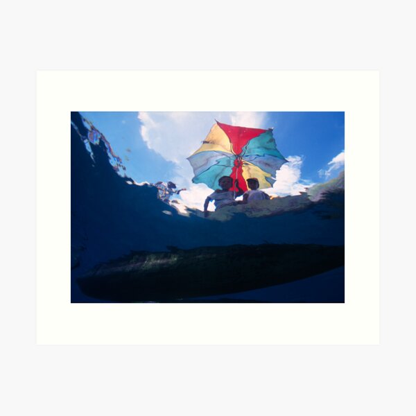Papua New Guinea Kids Art Print