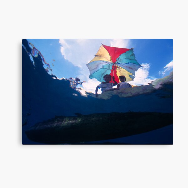 Papua New Guinea Kids Canvas Print