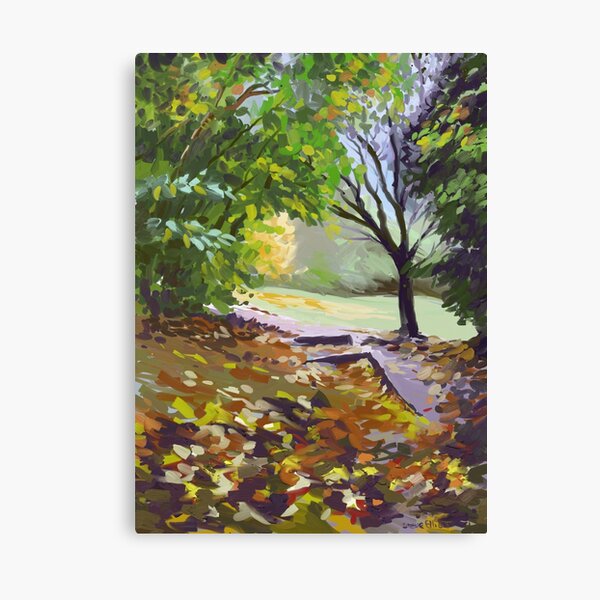 Autumn Walk Canvas Print