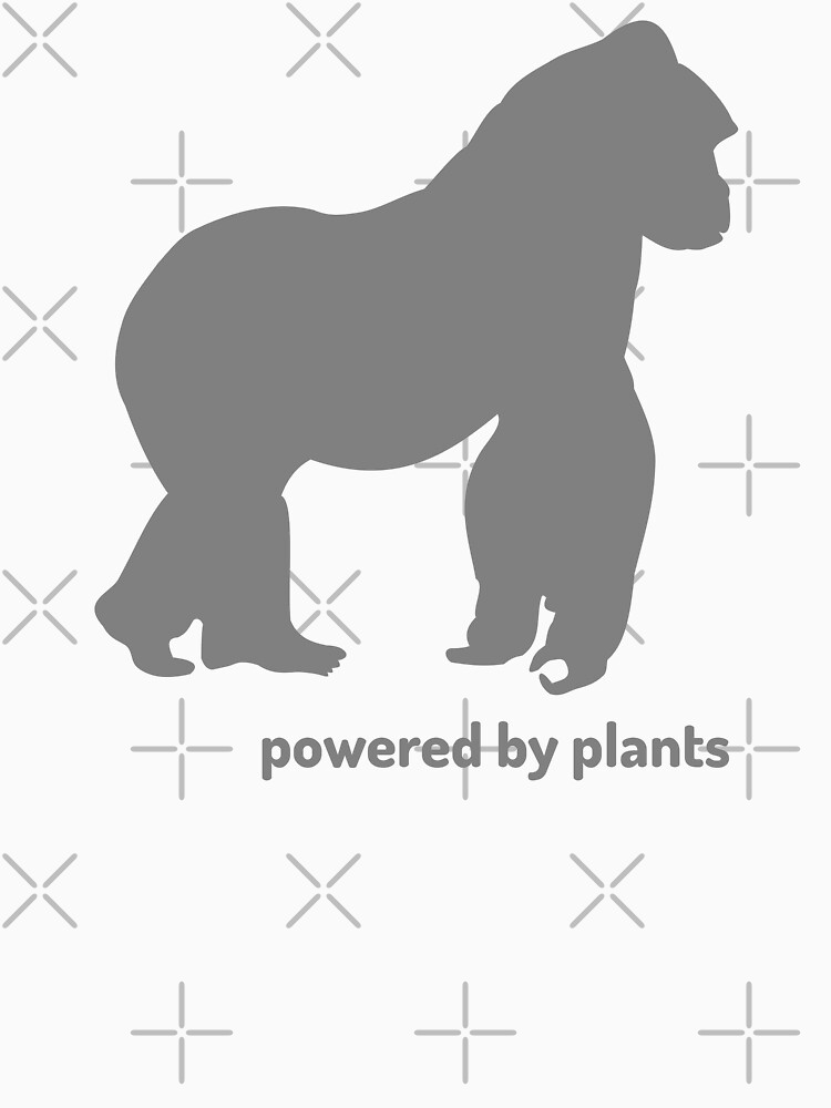 powered by plants - gorilla by PlantVictorious