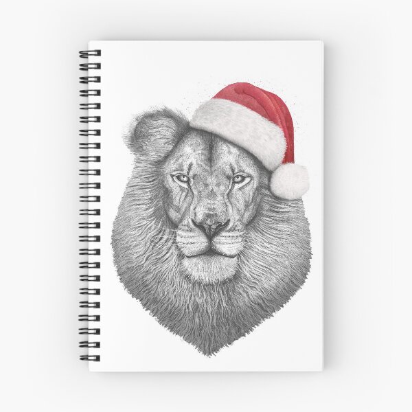 Item preview, Christmas lion designed and sold by Valeriya Korenkova Kodamorkovkart.