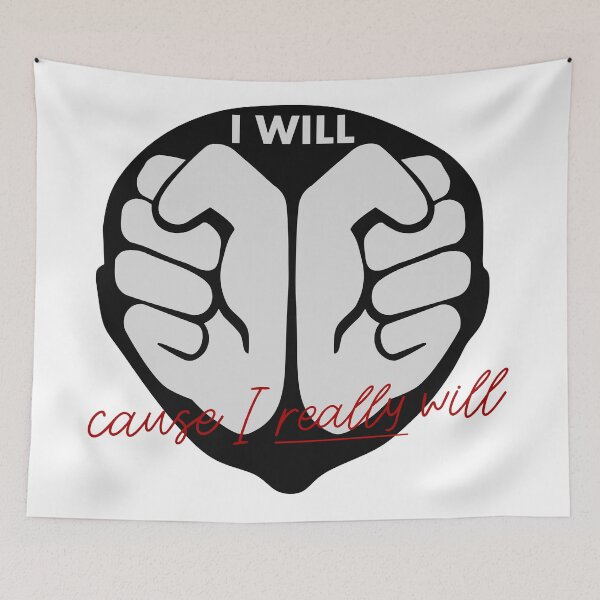 Item preview, Willpower - fists as brain designed and sold by hellcom.