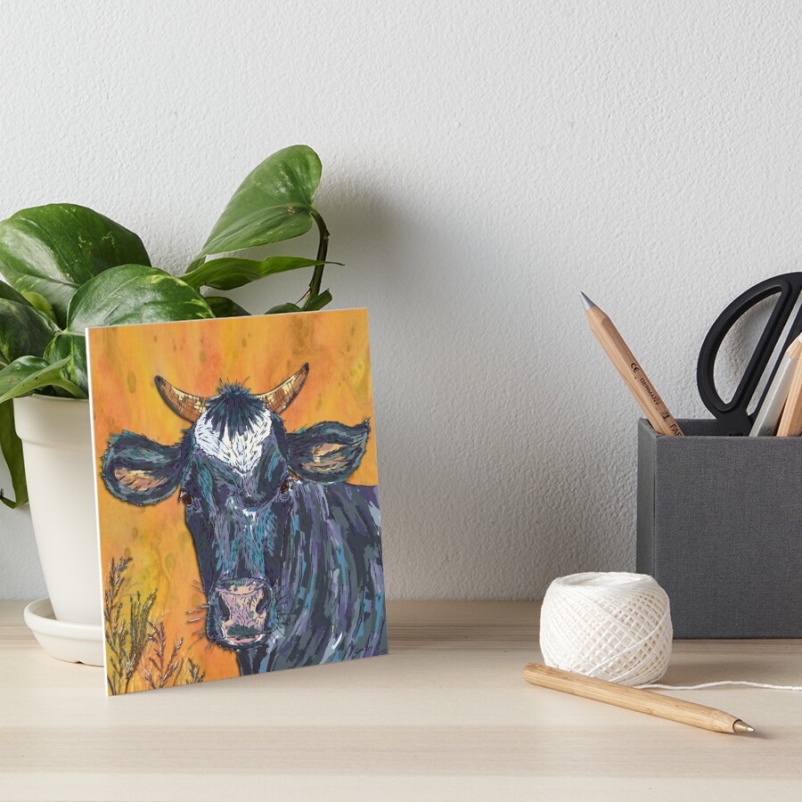 The Cow's Nose Art Board Print