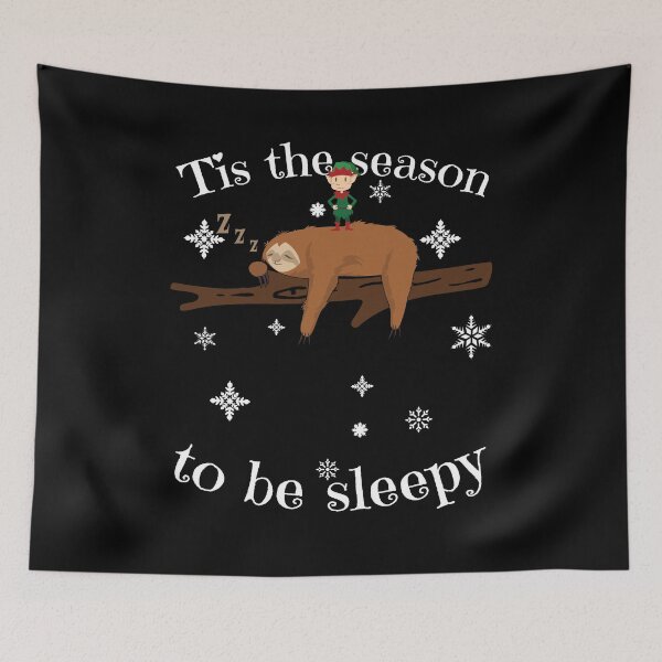 Item preview, Sloth Late Sleepers Christmas Sleep Sleepy Lazy designed and sold by Basti09.
