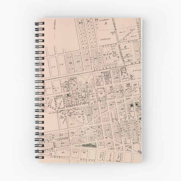 Item preview, Vintage Map of Woodhaven Queens (1873) designed and sold by BravuraMedia.