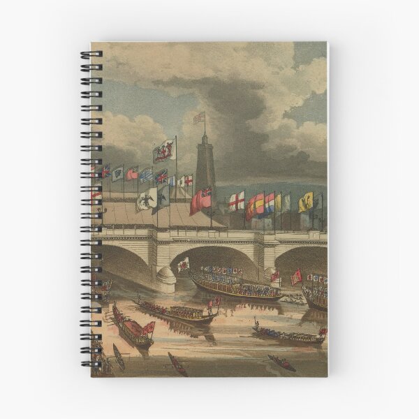 Item preview, Vintage New London Bridge Illustration (1831)  designed and sold by BravuraMedia.