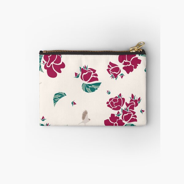 Item preview, Vintage pattern of roses and birds designed and sold by aklionka.