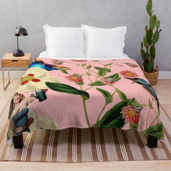 Item preview, Big Flowers dream pink #collage designed and sold by Snexus.