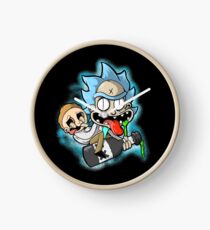 Rick And Morty Juice Ride Clock