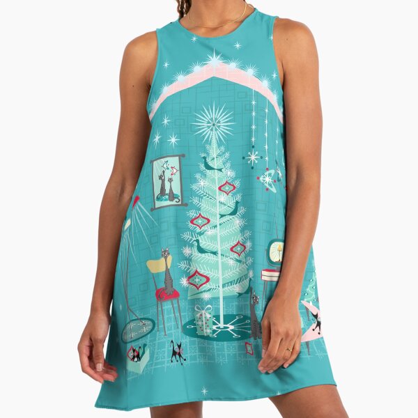 Cat Christmas Dresses for Sale | Redbubble