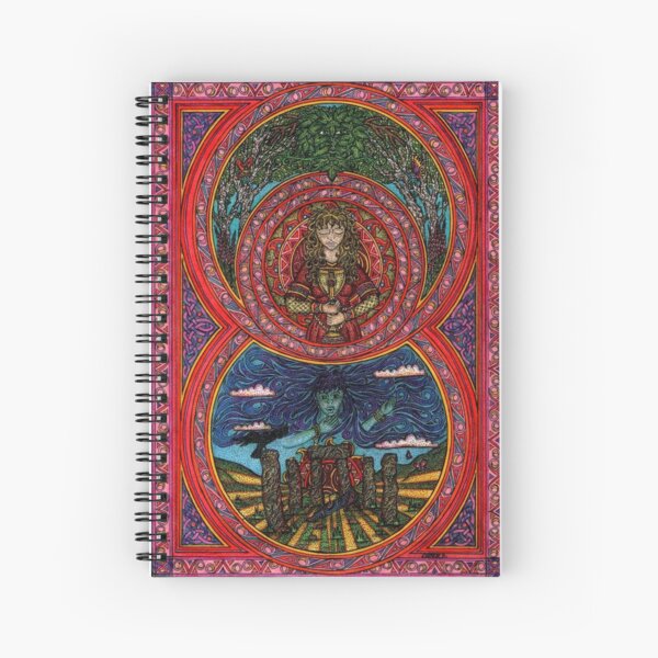 Summer Solstice, the brake of dawn Spiral Notebook
