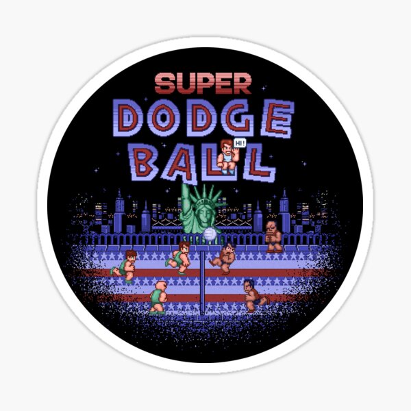 Super Ball Dodge Sticker