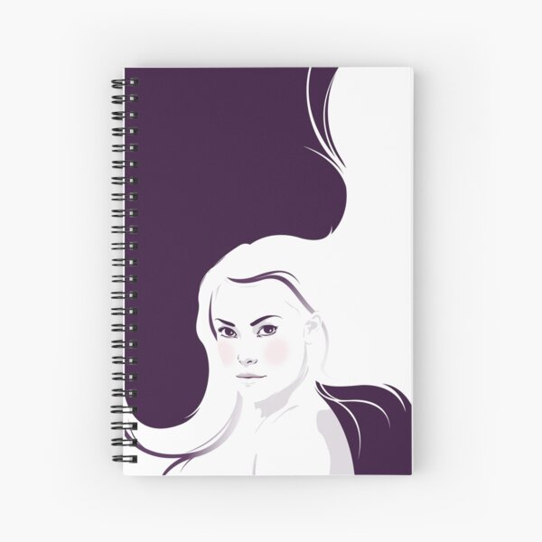 Bad Passion (White Version) Spiral Notebook