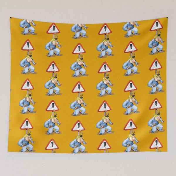 Item preview, signal of danger attention designed and sold by nuvolanevicata.
